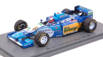 Immagine di BENETTON B195 J.HERBERT 1995 N.2 WINNER BRITISH GP 1:43