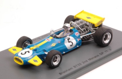 Immagine di BRABHAM BT33 J.BRABHAM 1970 N.5 2nd MONACO GP 1:43