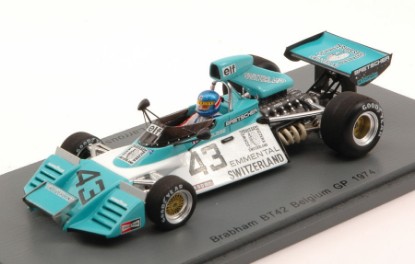Immagine di BRABHAM BT42 G.LARROUSSE 1974 N.43 RETIRED BELGIAN GP 1:43






