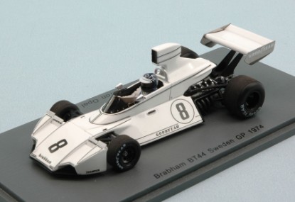 Immagine di BRABHAM BT44 R.VON OPEL 1974 N.8 9th SWEDEN GP 1:43





