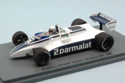 Immagine di BRABHAM BT49D R.PATRESE 1982 N.2 WINNER MONACO GP 1:43