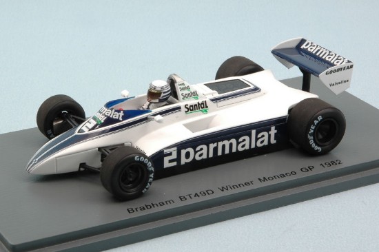 Immagine di BRABHAM BT49D R.PATRESE 1982 N.2 WINNER MONACO GP 1:43