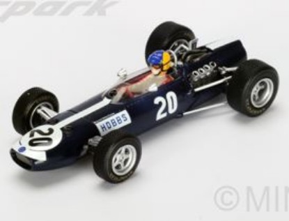 Immagine di BRM P261 D.HOBBS 1967 N.20 8th BRITISH GP 1:43