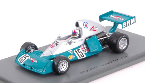 Immagine di BRM P201 C.AMON 1974 N.15 NC CANADIAN GP 1:43
