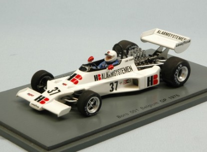 Immagine di BORO 001 LARRY PERKINS 1976 N.37 ACCIDENT BELGIUM GP 1:43