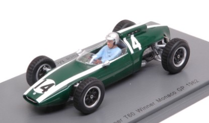 Immagine di COOPER T60 B.MC LAREN 1962 N.14 WINNER MONACO GP 1:43