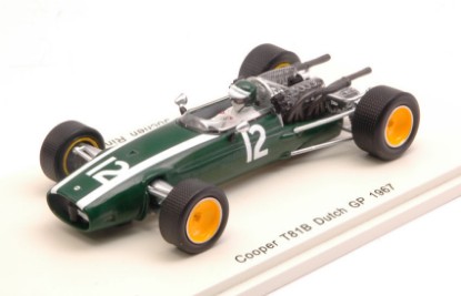 Immagine di COOPER T81B JOCHEN RINDT 1967 N.12 RETIRED DUTCH GP 1:43