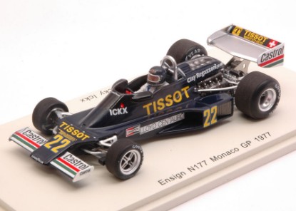 Immagine di ENSIGN N177 J.ICKX 1977 N.22 10th MONACO GP 1:43