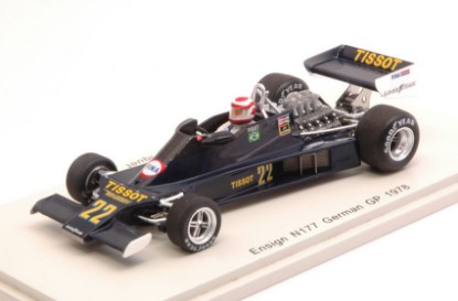Immagine di ENSIGN N177 NELSON PIQUET 1978 N.22 RETIRED GERMAN GP 1:43
