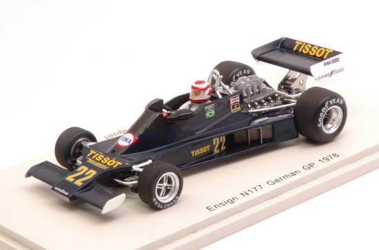Immagine di ENSIGN N177 NELSON PIQUET 1978 N.22 RETIRED GERMAN GP 1:43