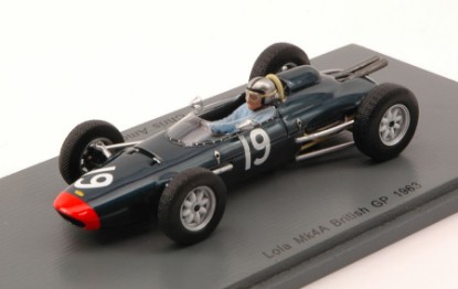 Immagine di LOLA MK4A CHRIS AMON 1963 N.19 7th British GP 1:43
