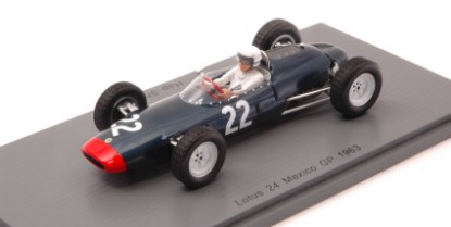 Immagine di LOTUS 24 H.SHARP 1963 N.22 7th MEXICO GP 1:43