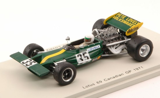 Immagine di LOTUS 69 P.LOVELY 1971 N.35 NC CANADIAN GP 1:43






