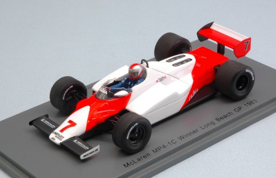 Immagine di MC LAREN MP4-1C JOHN WATSON 1983 N.7 WINNER LONG BEACH GP 1:43