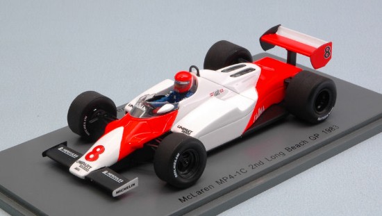 Immagine di MC LAREN MP4/1C NIKI LAUDA 1983 N.8 2nd LONG BEACH GP 1:43