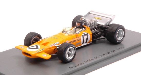 Immagine di MC LAREN M14A D.GURNEY 1970 N.17 6th FRENCH GP 1:43