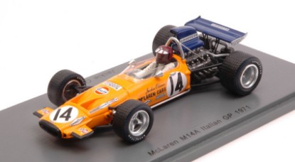 Immagine di MCLAREN M14A N.14 7th ITALIAN GP 1971 JACKIE OLIVER 1:43