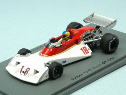 Immagine di SURTEES TS19 C.ANDERSSON 1976 N.18 RETIRED DUTCH GP 1:43