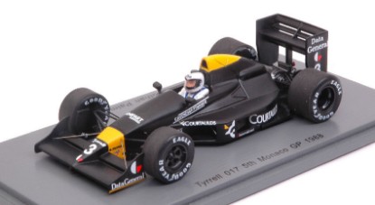 Immagine di TYRRELL 017 J.PALMER 1988 N.3 5th MONACO GP 1:43