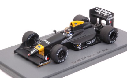 Immagine di TYRRELL 017 J.BAILEY 1988 N.4 16th BRITISH GP 1:43