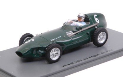 Immagine di VANWALL VW57 STUART LEWIS-EVANS 1958 N.6 3rd BELGIAN GP 1:43