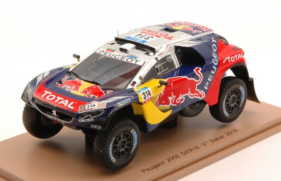 Immagine di PEUGEOT 2008 DKR N.314 9th RALLYE DAKAR 2016 S.LOEB-D.ELENA 1:43



