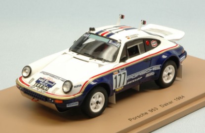Immagine di PORSCHE 953 N.177 26th DAKAR 1984 KUSSMAUL-LERNER 1:43






