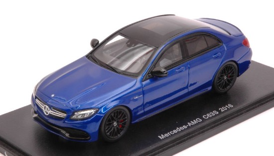 Immagine di MERCEDES AMG C 63S 2016 BLUE 1:43