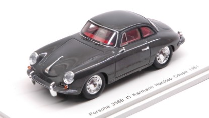 Immagine di PORSCHE 356 B SUPER HARDTOP COUPE  1961 BLACK 1:43