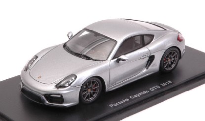 Immagine di PORSCHE CAYMAN GTS 2015 SILVER 1:43
