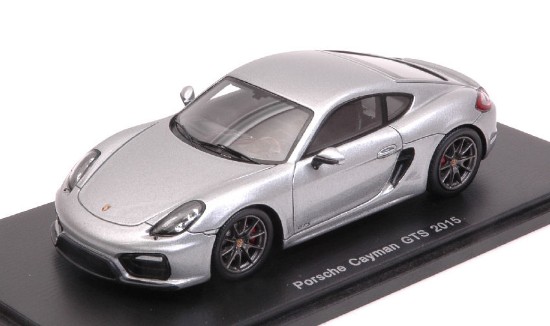 Immagine di PORSCHE CAYMAN GTS 2015 SILVER 1:43