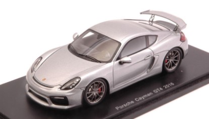 Immagine di PORSCHE CAYMAN GT4 2016 SILVER 1:43