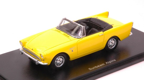 Immagine di SUNBEAM ALPINE CONVERTIBLE 1964 YELLOW 1:43