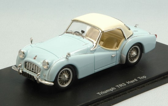 Immagine di TRIUMPH TR3 HARD TOP 1956 LIGHT BLUE 1:43





