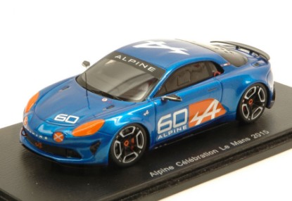 Immagine di RENAULT ALPINE A60 CELEBRATION 2015 BLUE 1:43