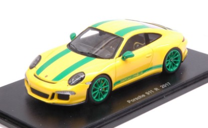Immagine di PORSCHE 911 R 2017 YELLOW/GREEN 1:43