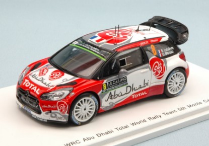 Immagine di CITROEN DS3 WRC N.8 5th MONTE CARLO 2016 S.LEFEBVRE-G.MOREAU 1:43