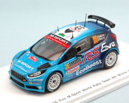 Immagine di FORD FIESTA N.35 8th MONTE CARLO 2016 E.EVANS-C.PARRY 1:43