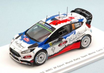 Immagine di FORD FIESTA N.17 RETIRED MONTE CARLO 2016 B.BOUFFIER-V.BELLOTTO 1:43