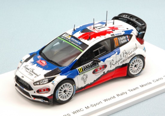 Immagine di FORD FIESTA N.17 RETIRED MONTE CARLO 2016 B.BOUFFIER-V.BELLOTTO 1:43