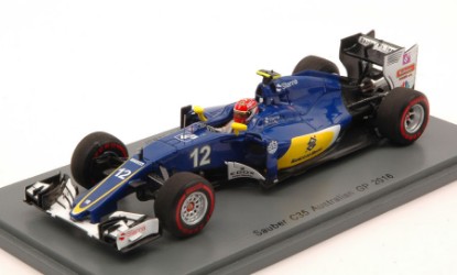 Immagine di SAUBER C35 F.NASR 2016 N.12 15th AUSTRALIAN GP
1:43
