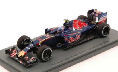 Immagine di TORO ROSSO STR11 MAX VERSTAPPEN 2016 N.33 10th AUSTRALIAN GP 1:43