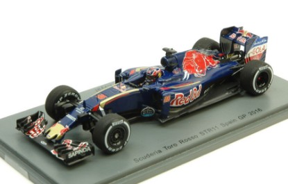 Immagine di TORO ROSSO STR11 D.KVYAT 2016 N.26 10th SPANISH GP 1:43