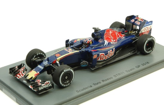 Immagine di TORO ROSSO STR11 D.KVYAT 2016 N.26 10th SPANISH GP 1:43