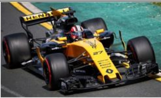 Immagine di RENAULT R.S.17 N.HULKENBERG 2017 N.27 7th BAHRAIN GP 1:43