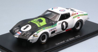 Immagine di CHEVROLET CORVETTE N.1 ACCIDEJNT LM 1972 J.BOURDON-J.C.AUBRIET 1:43