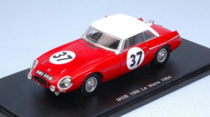 Immagine di MGB HARDTOP N.37 19th LM 1964 P.HOPKIRK-A.HEDGES 1:43