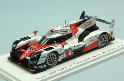 Immagine di TOYOTA TS050 N.6 2nd LM 2016 S.SARRAZIN-M.CONWAY-K.KOBAYASHI 1:43