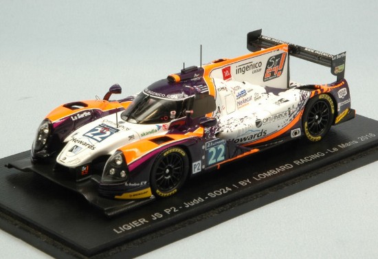 Immagine di LIGIER JS P2 N.22 32th LM 2016 V.CAPILLAIRE-E.MARIS-J.COLEMAN 1:43