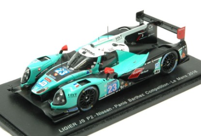Immagine di LIGIER JS P2 N.23 12th LM 2016 F.BARTHEZ-P.L.CHATIN-T.BURET 1:43